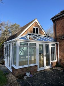Edwardian Conservatory with Traditional Cresting and Finials
