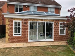 Orangery with Bifold Doors and Sliding Sash Windows