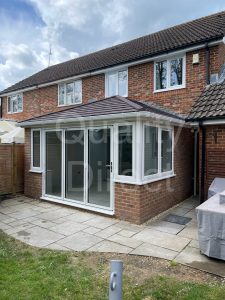 Orangery with Bifold Doors and Solid Tiled Roof