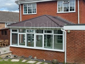 Edwardian Conservatory with Solid Tiled Roof